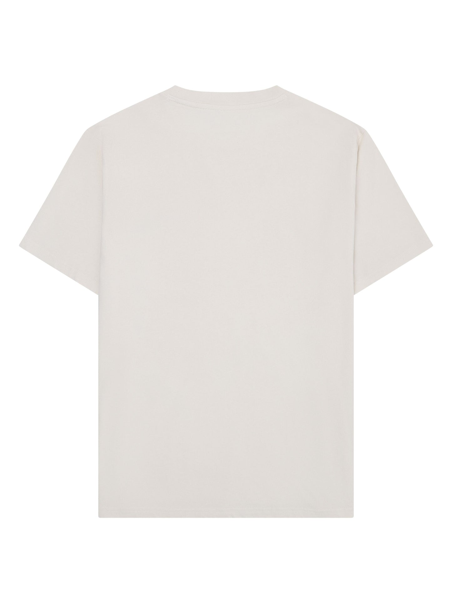 KCA - Chest print t-shirt Egret - WERTE FREUNDE