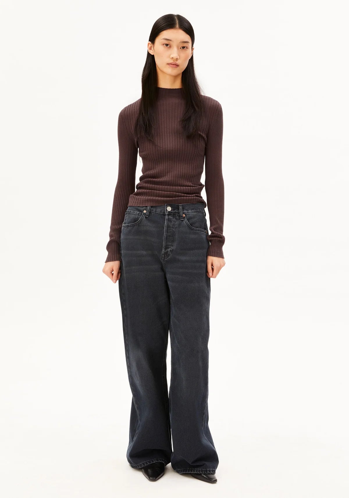 Armedangels - ALAANIA Strick Pullover claystone