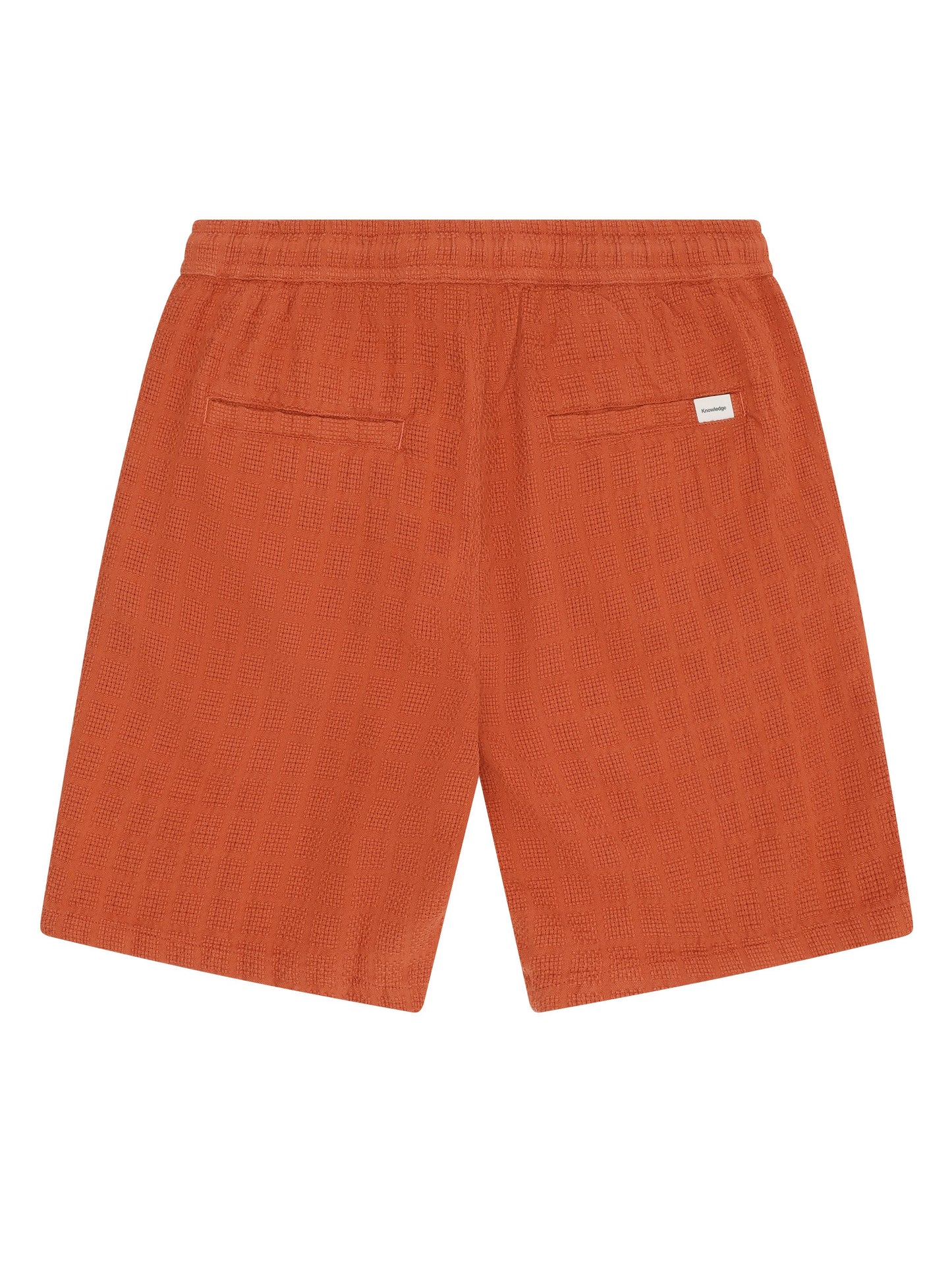 KCA - Fig loose structure shorts Burnt Brick - WERTE FREUNDE
