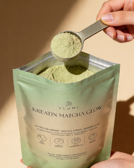 YLUMI - KREATIN MATCHA GLOW PULVER 240g