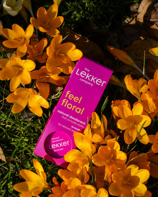 LEKKER - Deocreme feel-floral Lavendel 30g