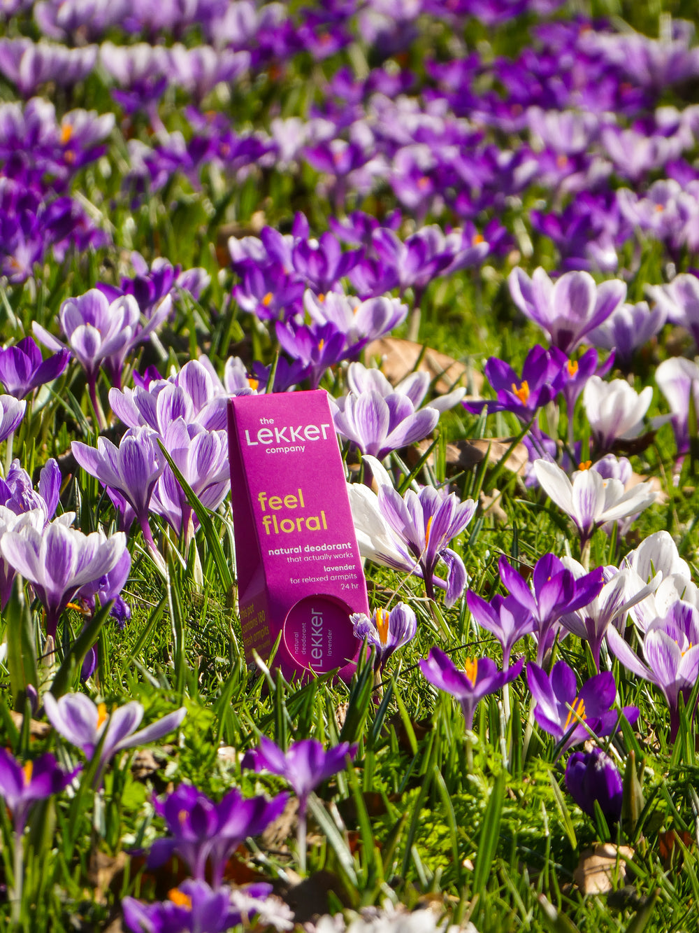LEKKER - Deocreme feel-floral Lavendel 30g