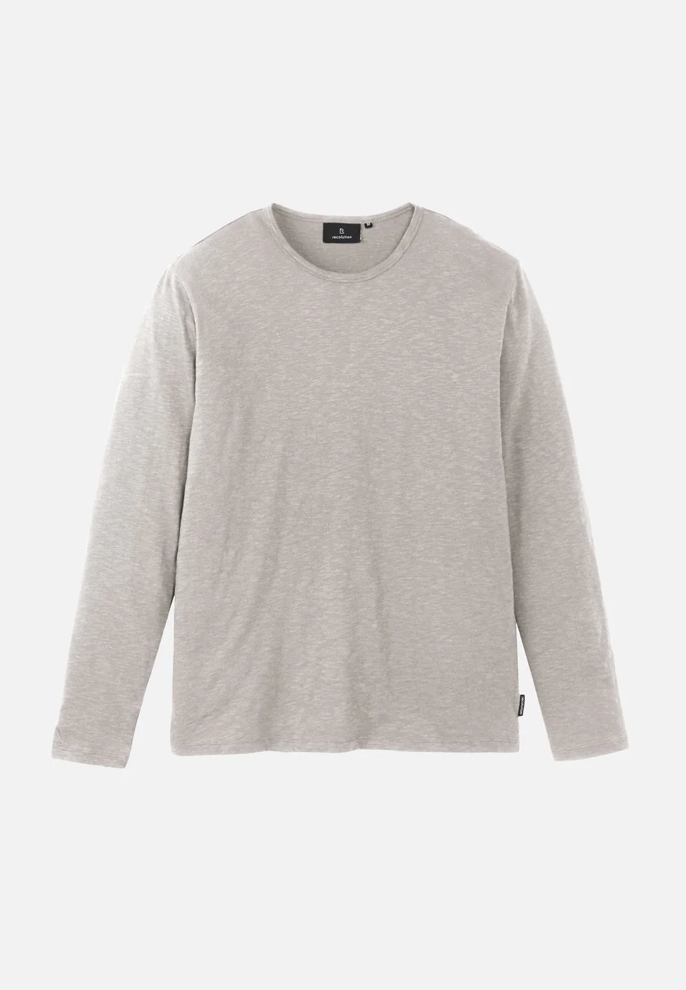 recolution - Longsleeve MACA greige - WERTE FREUNDE