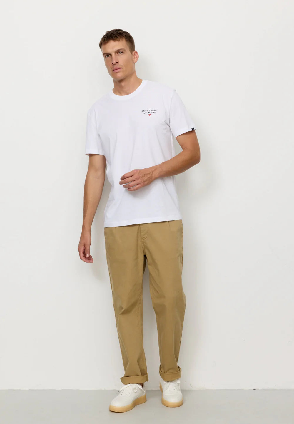 recolution - T-Shirt AGAVE MORE AMORE white - WERTE FREUNDE