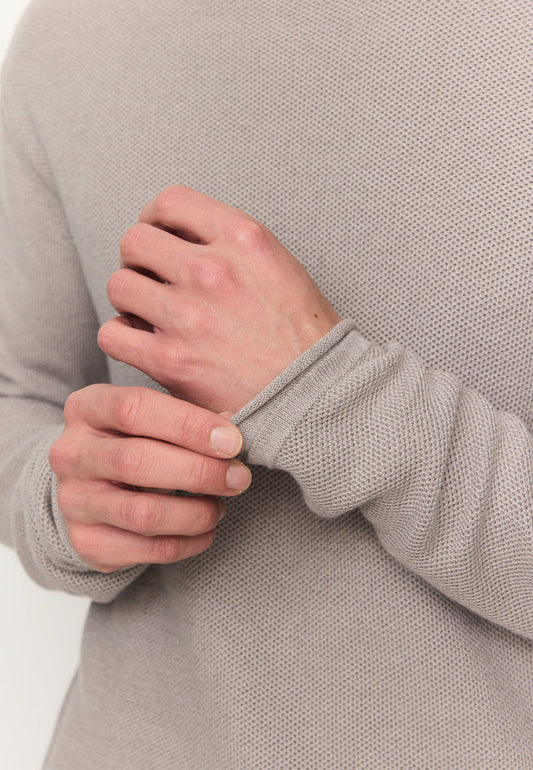 recolution - Pullover EUKALYPTUS greige - WERTE FREUNDE