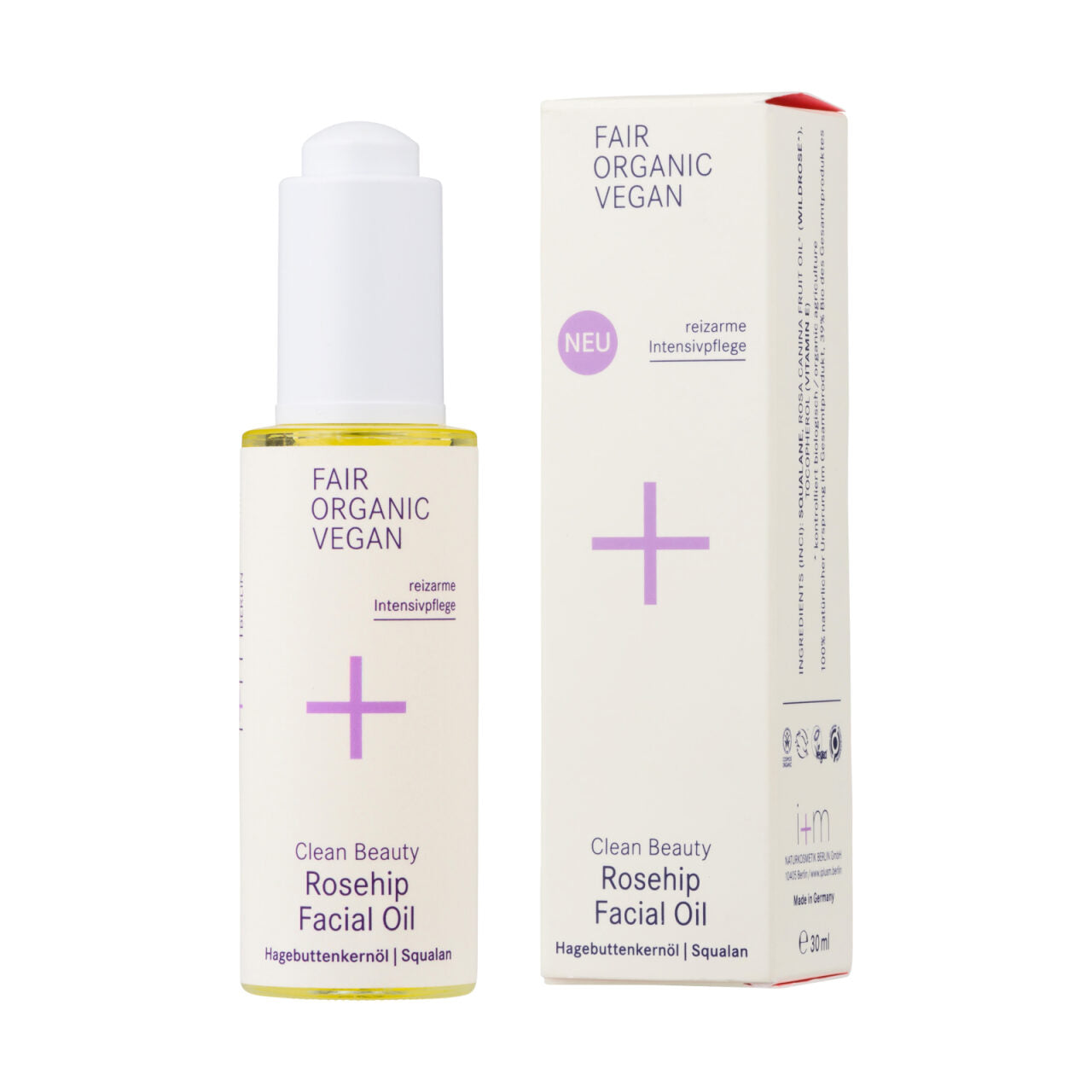 i+m - Clean Beauty Rosehip Facial Oil 30 ml - WERTE FREUNDE