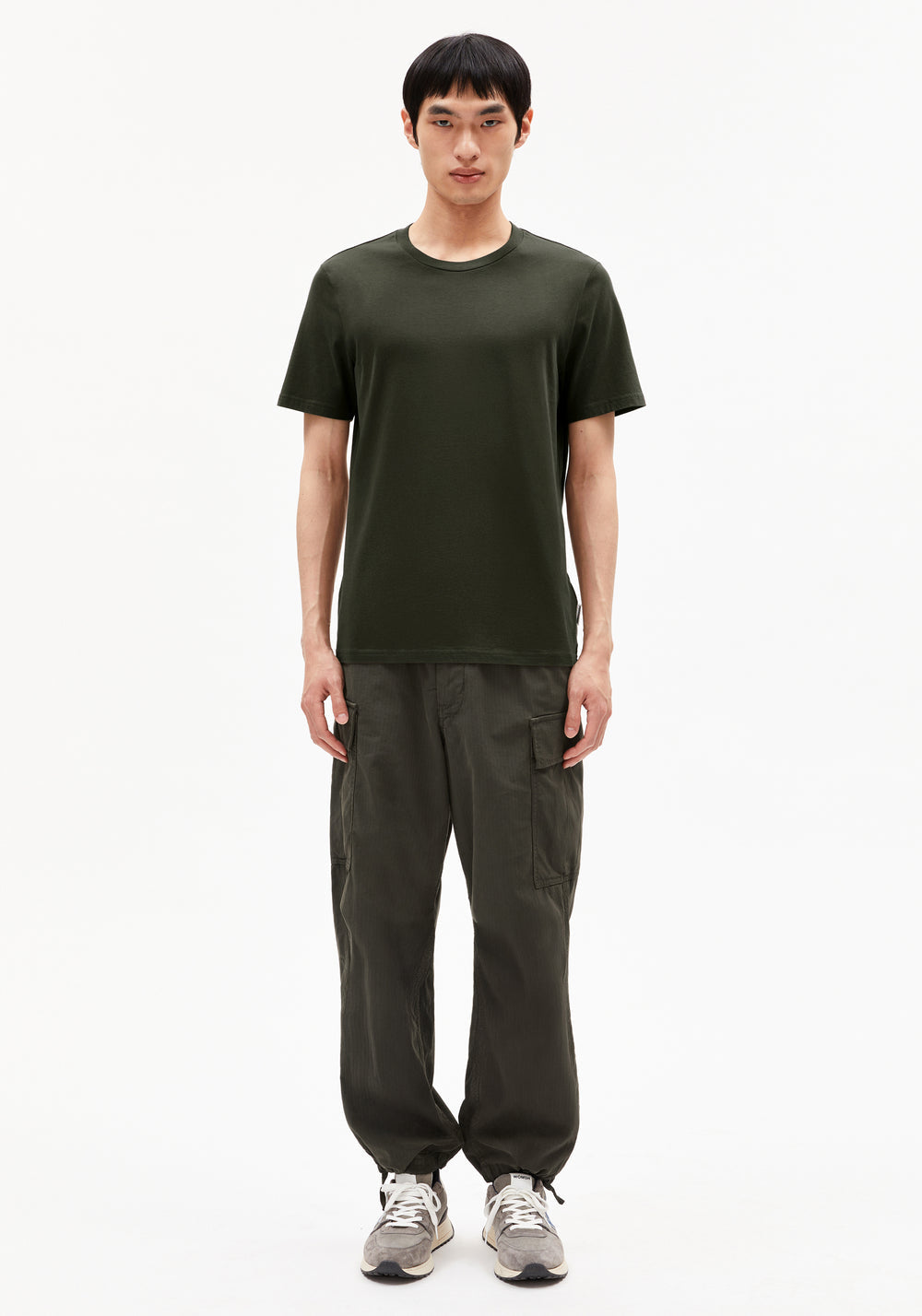 Armedangels - JAAMES Jersey Shirts T-Shirt forest pine - WERTE FREUNDE