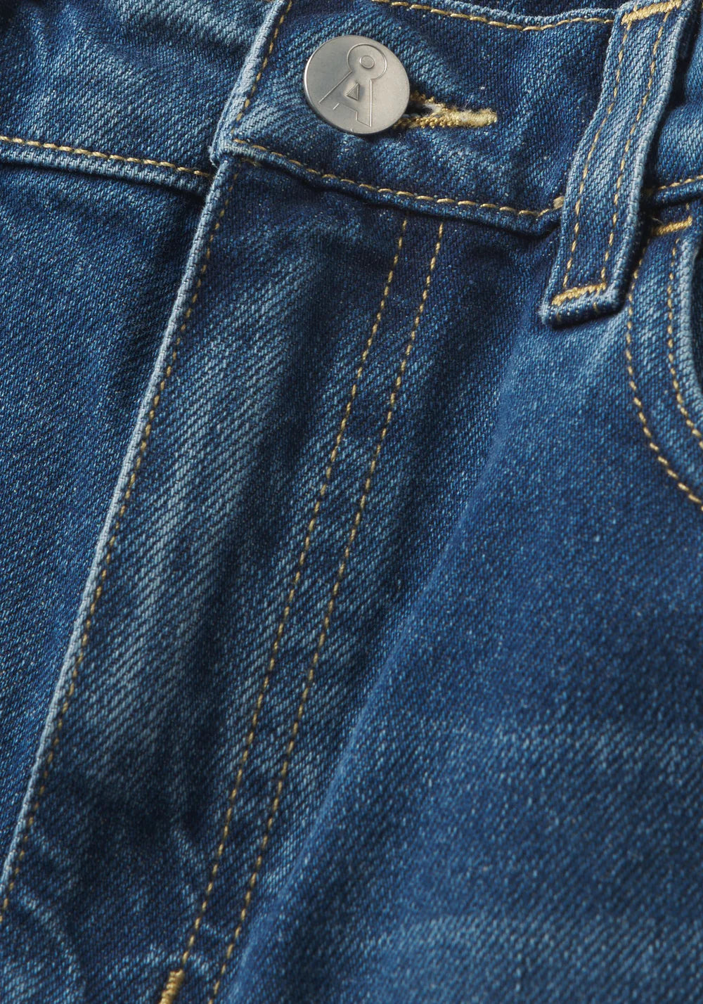 Armedangels - SHEAARI DENIM SHORT wavy blue - WERTE FREUNDE