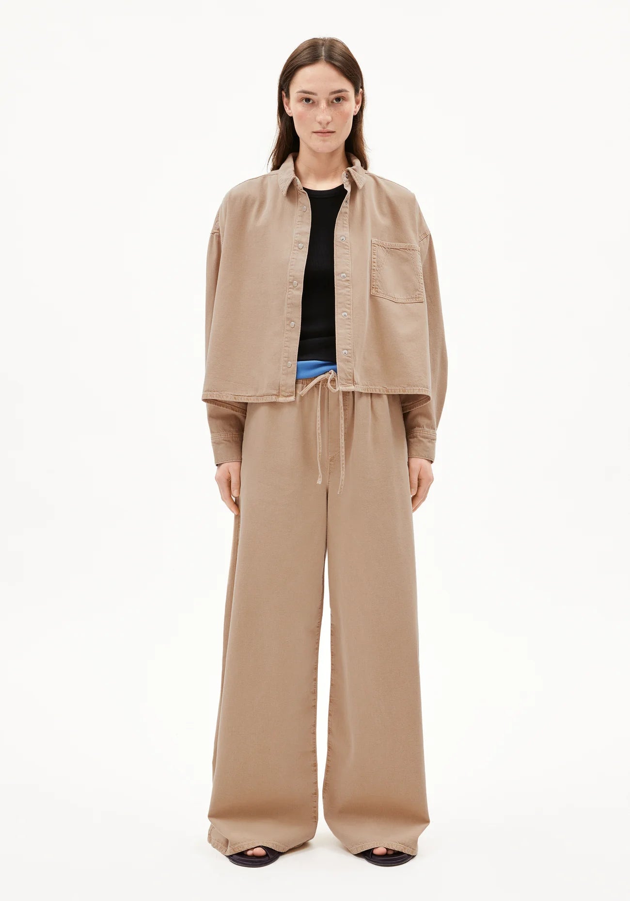 Armedangels - KELAANI Hose true camel - WERTE FREUNDE