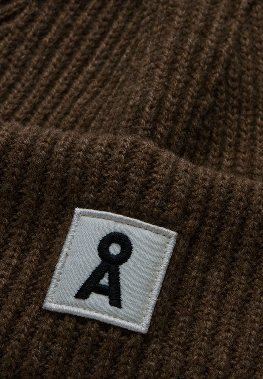 Armedangels - ICONIC Å WOOL HAT claystone melange