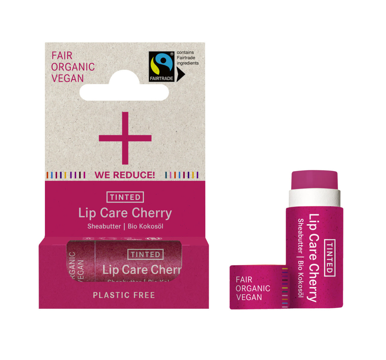 i+m - WE REDUCE! Cherry Lip Care Lippenpflege 5g - WERTE FREUNDE