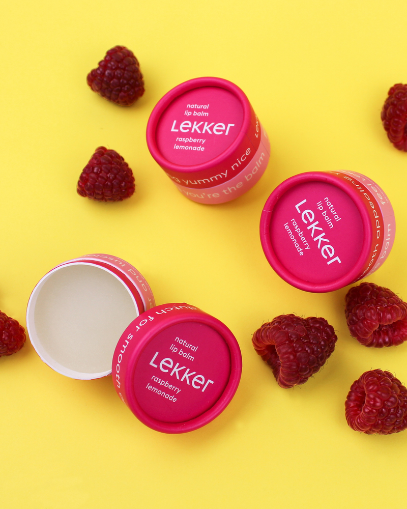 LEKKER - Himbeer-Limonade Lippenbalsam 50g