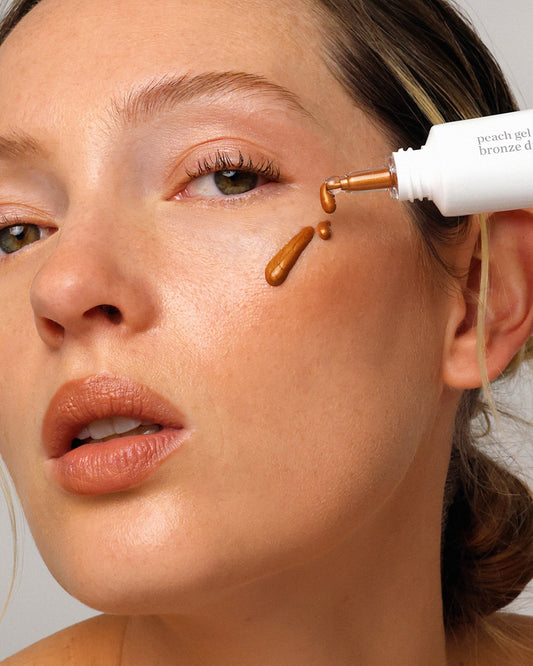 Ere Perez - Peach Gel Bronze Drops golden hour warm golden 30ml - WERTE FREUNDE