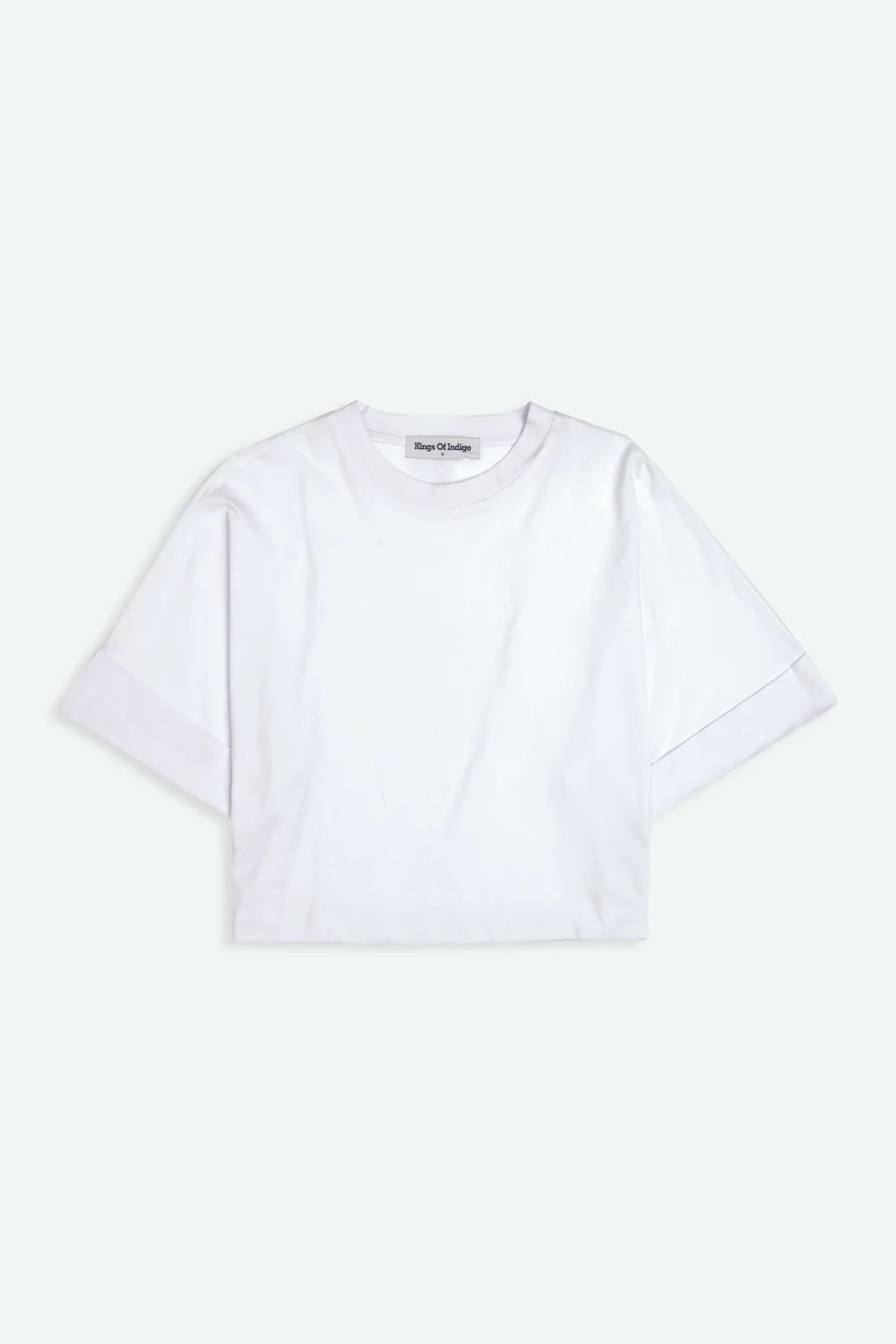 Kings of Indigo - CASTILE Tee WHITE - WERTE FREUNDE