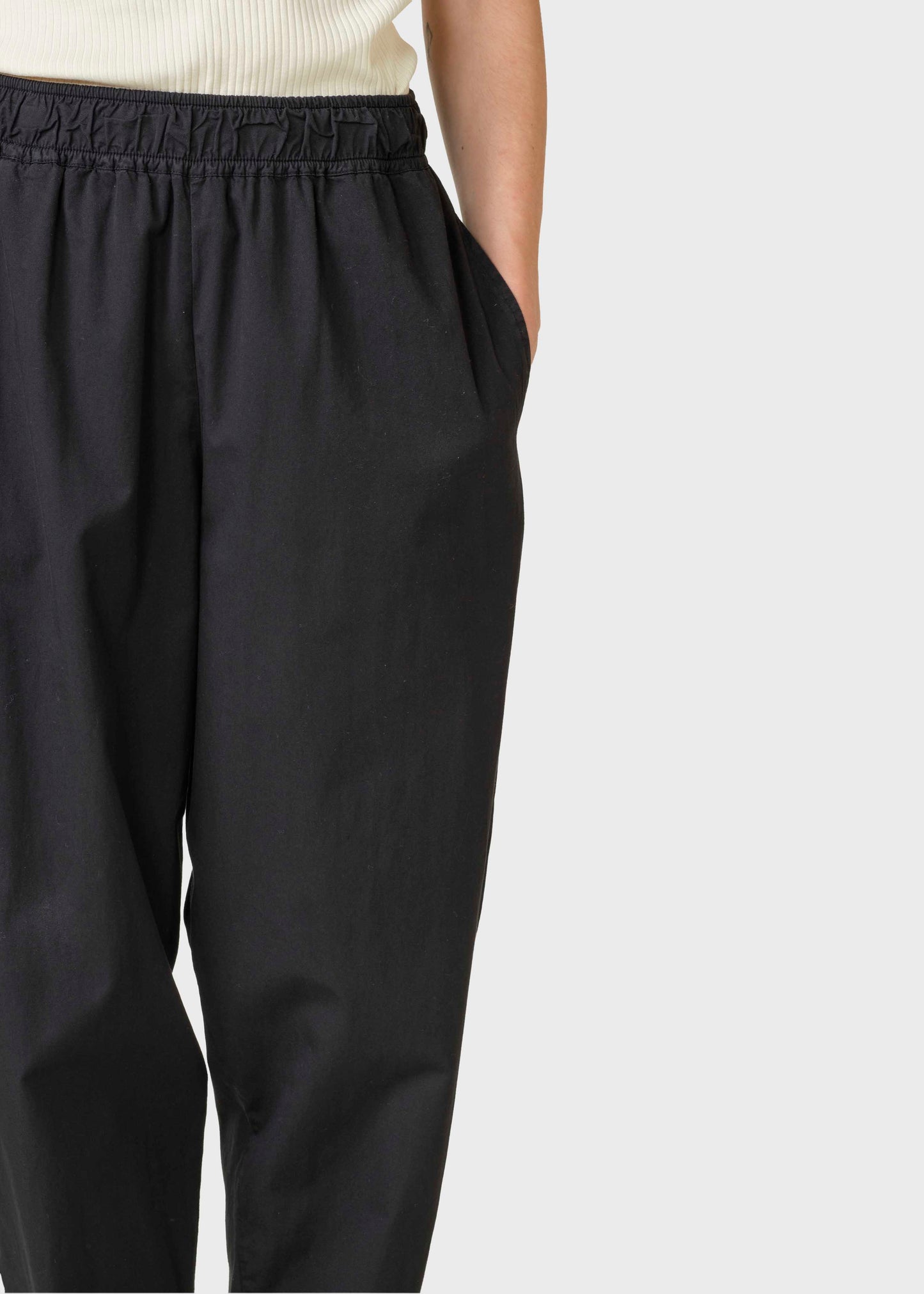 Klitmøller - Aya pants Black - WERTE FREUNDE