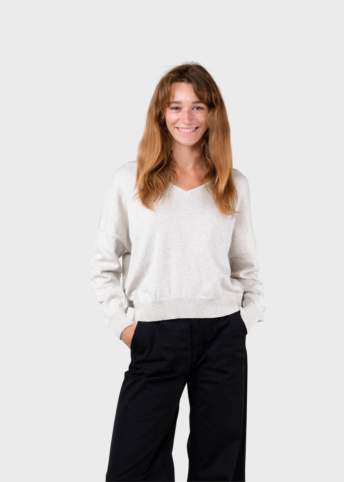 Klitmøller - Randi knit Cream melange - WERTE FREUNDE
