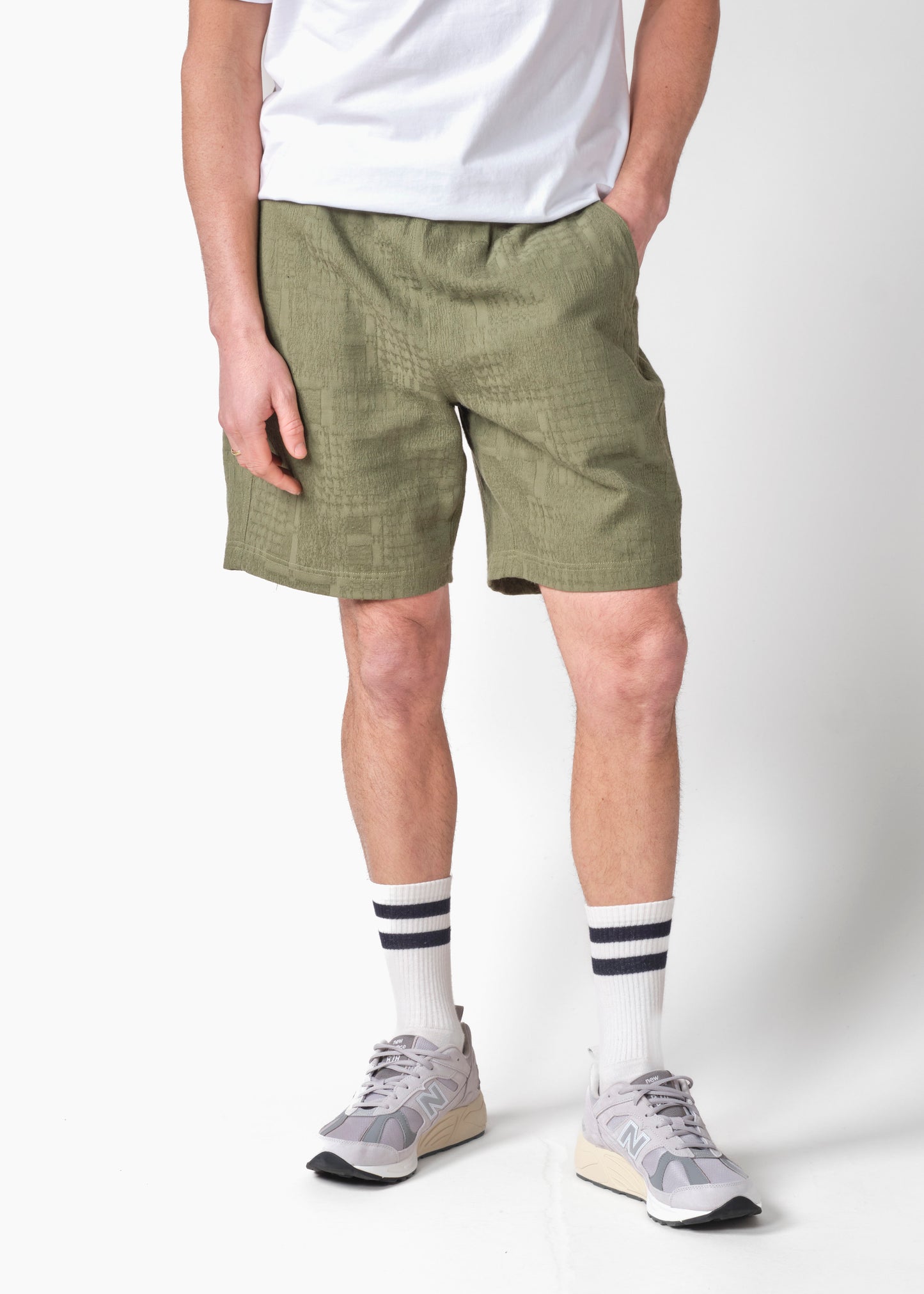 Klitmøller - Jonas shorts Herb green - WERTE FREUNDE