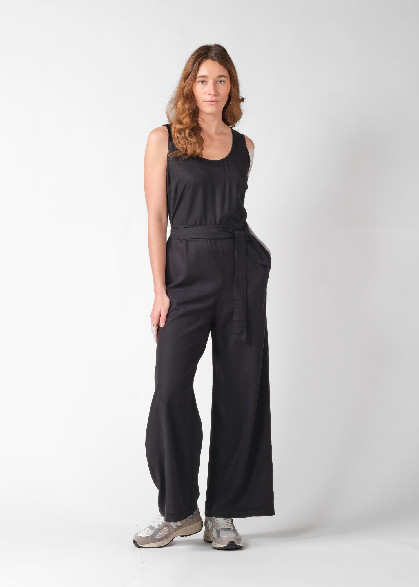 Klitmøller - Herdis jumpsuit Black - WERTE FREUNDE
