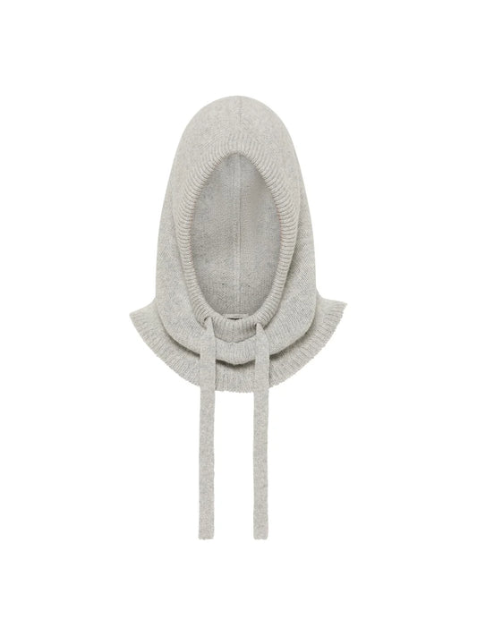 LANIUS - Balaklava Hoodie grey melange