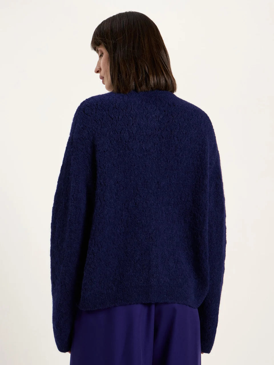 LANIUS - Strickjacke violet