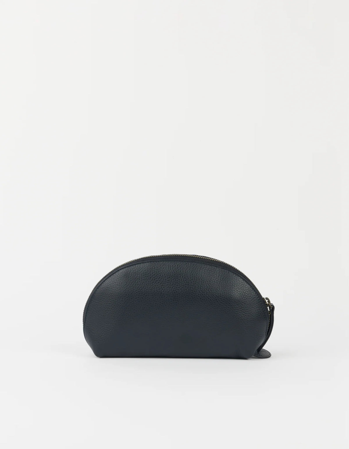O MY BAG - Make up Case Medium Soft Grain Leather Universe Blue