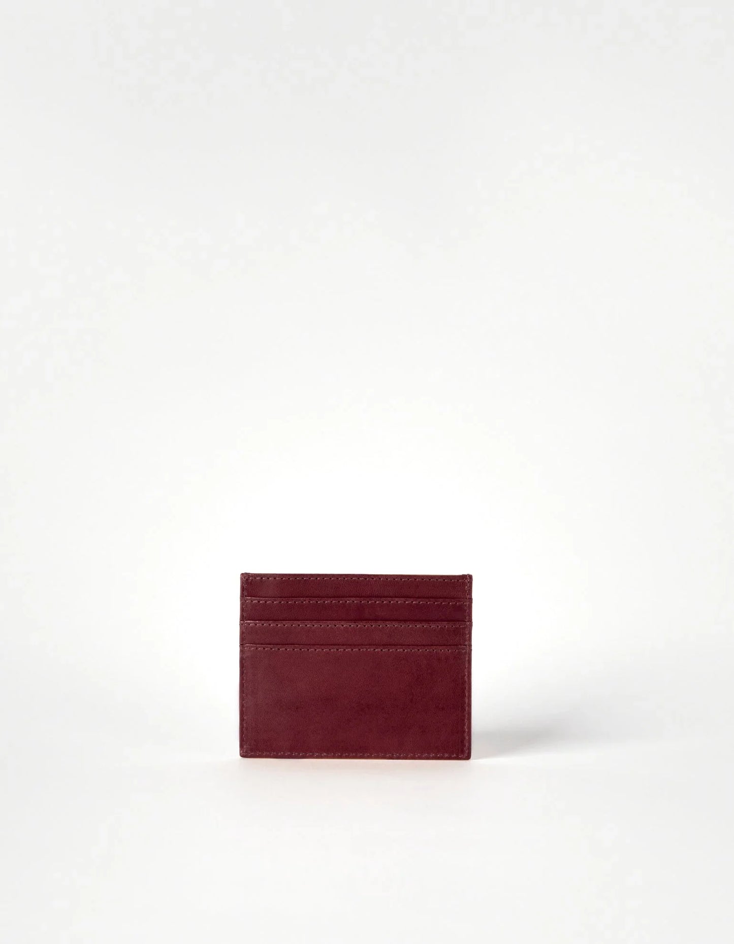 O MY BAG - Marks Cardcase Maxi Dark Cherry Classic Leather - WERTE FREUNDE