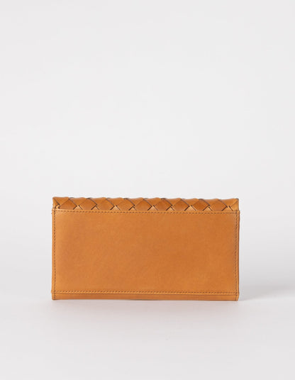 omybag - PAU'S POUCH Cognac Woven Classic Leather