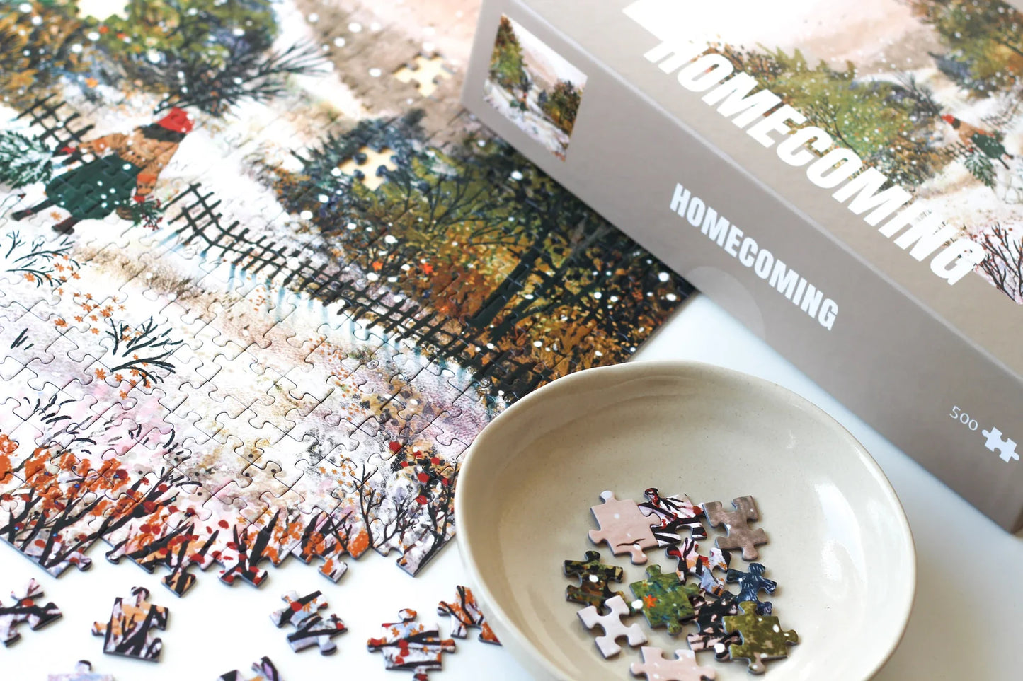 Piecely Puzzles - Puzzle Homecoming 500 Teile - WERTE FREUNDE