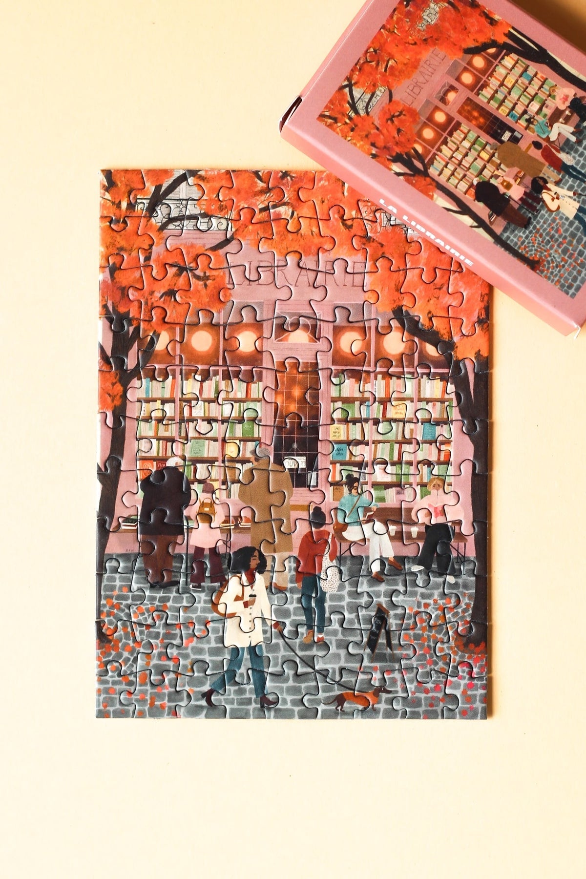 Piecely Puzzles - Mini-Puzzle La Librairie 99 Teile