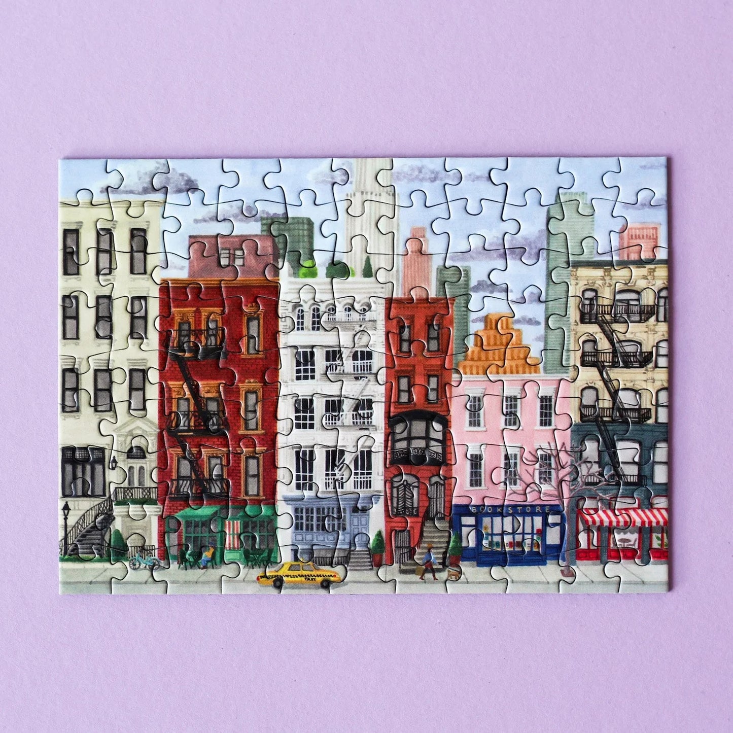 Piecely Puzzles - Mini-Puzzle New York City 99 Teile - WERTE FREUNDE