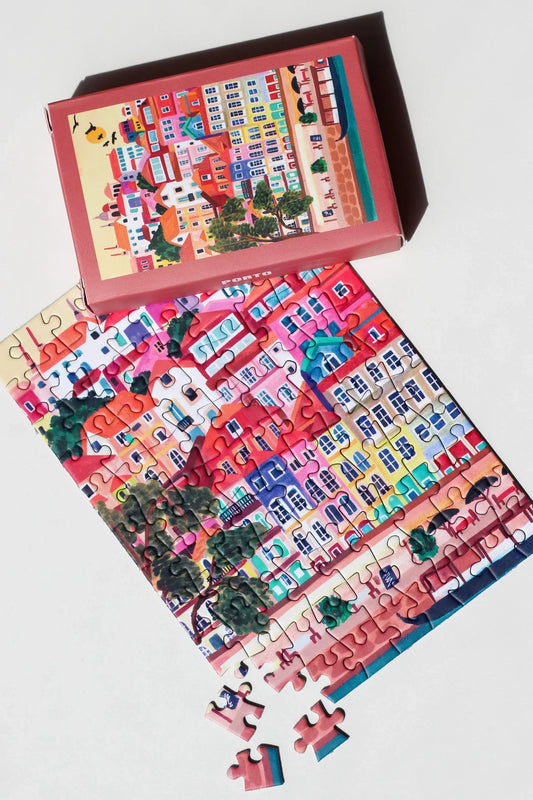 Piecely Puzzles - Mini-Puzzle Porto 99 Teile - WERTE FREUNDE
