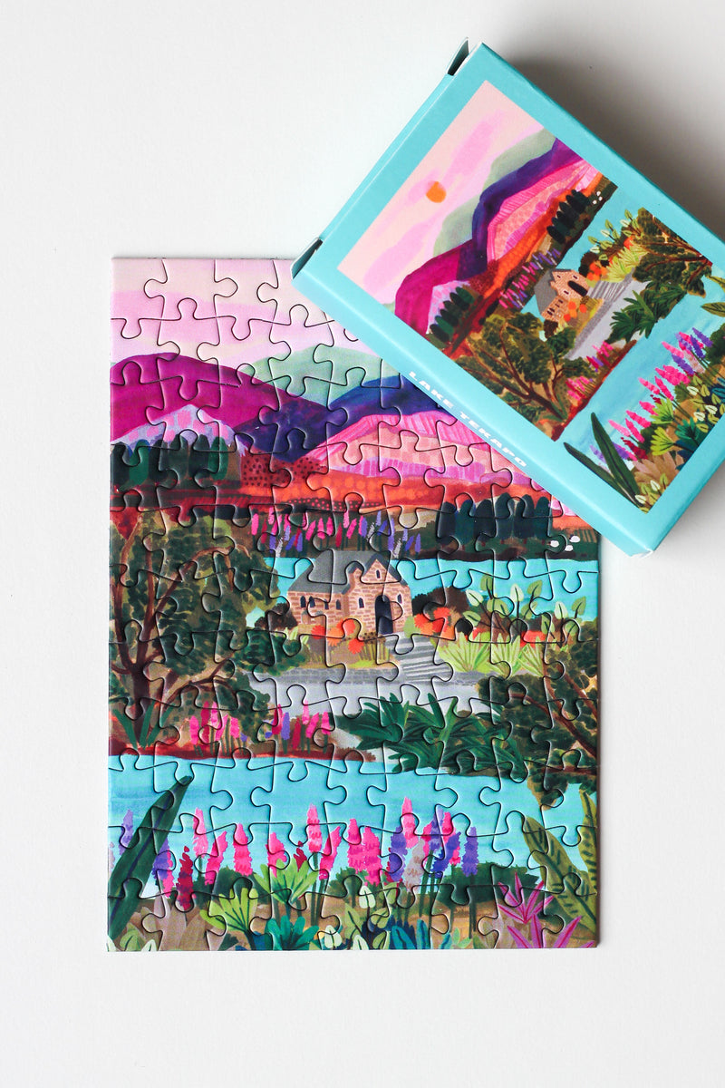 Piecely Puzzles - Mini-Puzzle Lake Tekapo 99 Teile