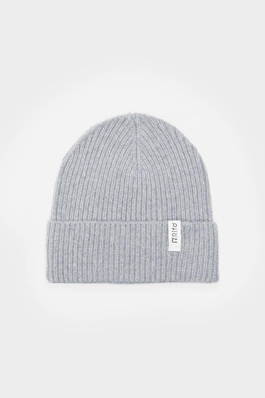 Rifo - Marcello Cashmere Beanie Grey Calce