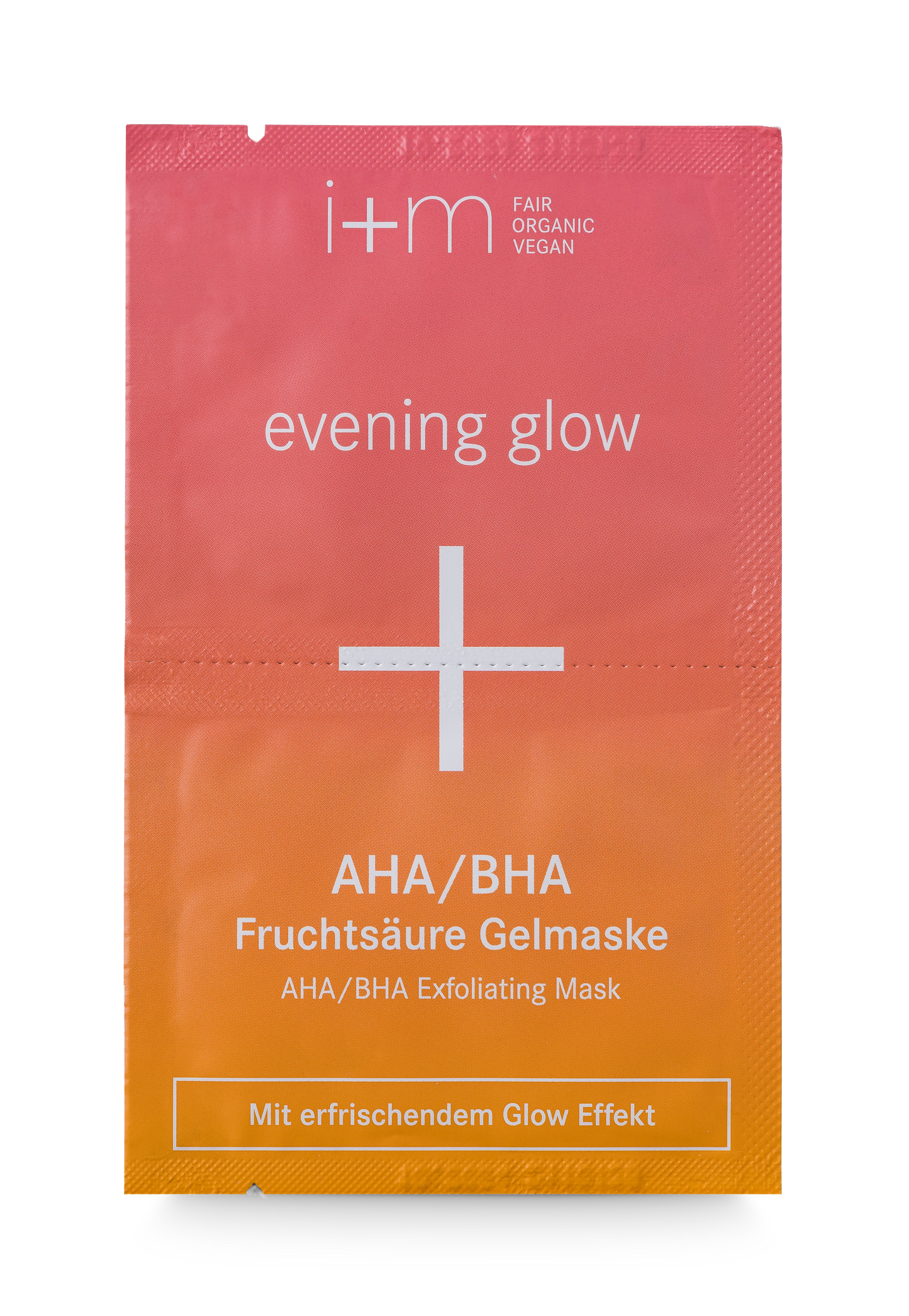 i+m - AHA/BHA Evening Glow Fruchtsäure Gesichtsmaske 2x4ml - WERTE FREUNDE