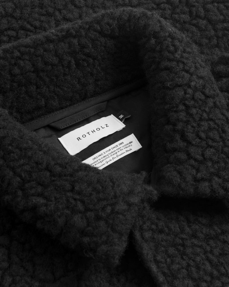 ROTHOLZ - Sherpa Jacket True Black