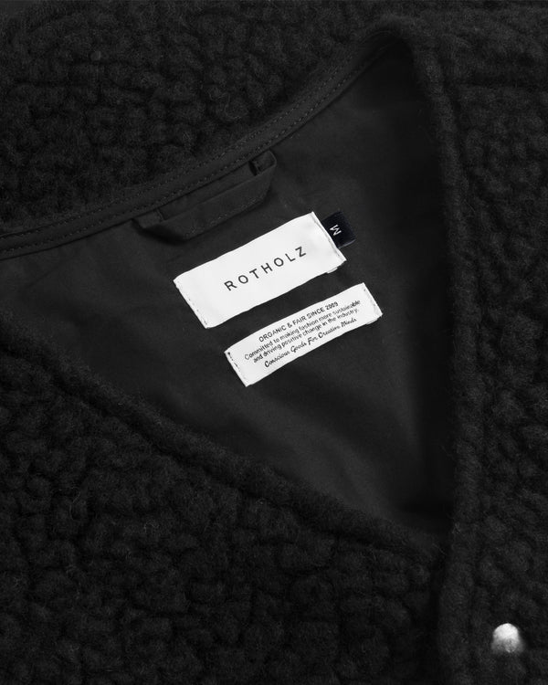 ROTHOLZ - Sherpa Vest True Black