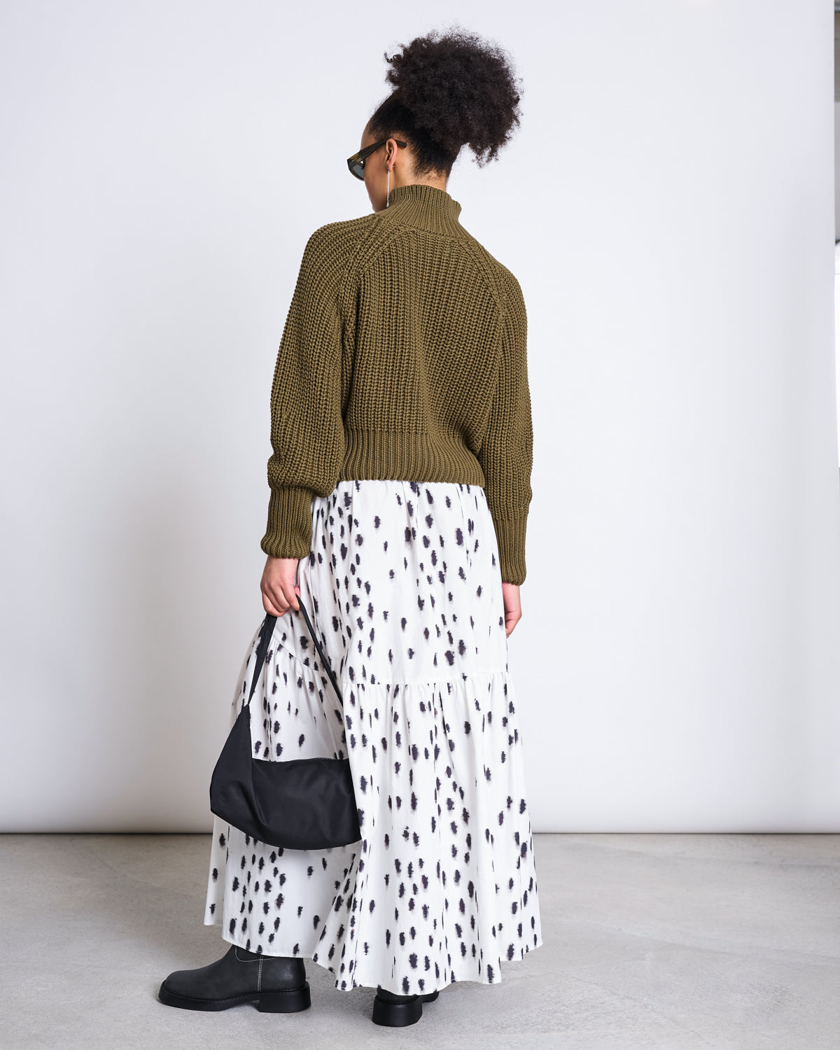 JAN N JUNE - OLA JUMPER woody olive