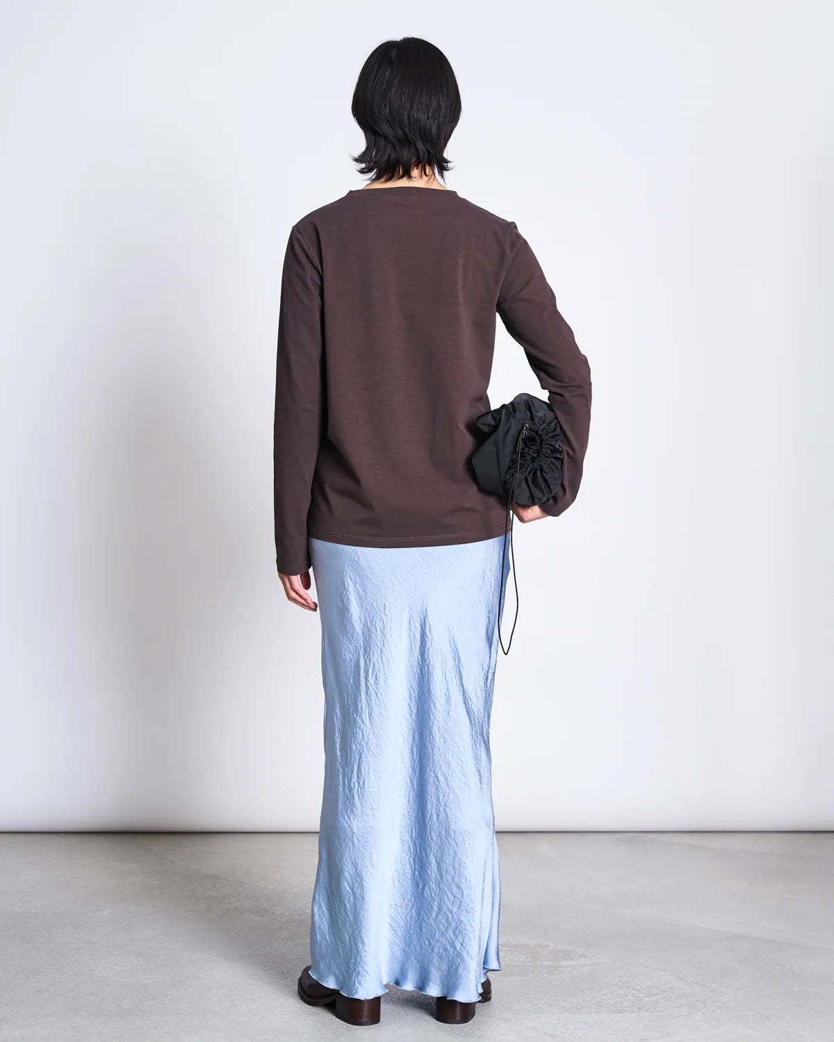 JAN N JUNE - BOY BRUSHED LONGSLEEVE mud