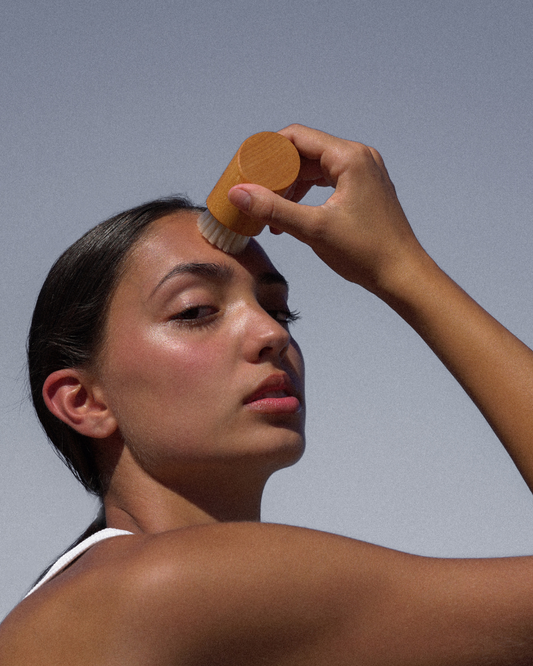 ruhi - The Vegan Facial Dry Brush 1Stk. - WERTE FREUNDE
