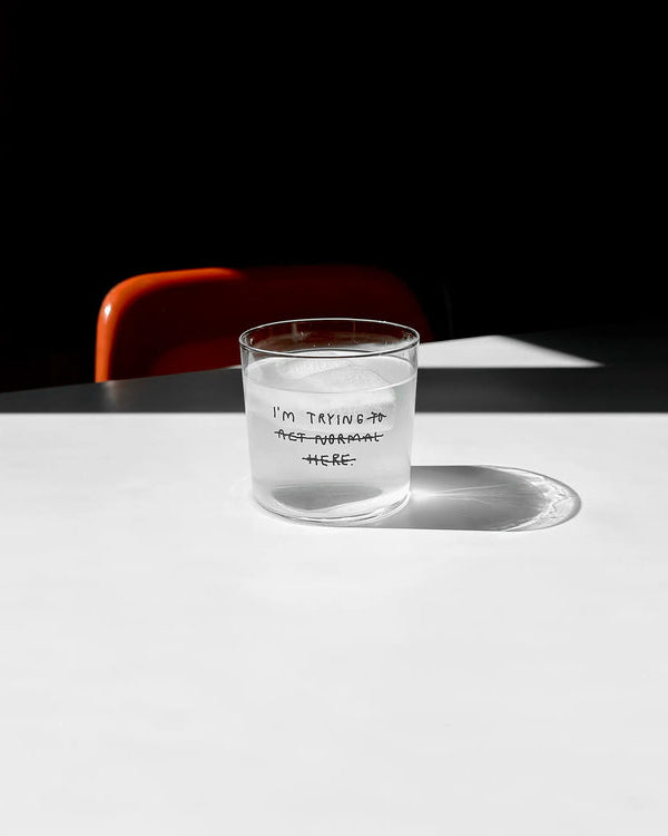 YAHYA STUDIO - Glass Medium- I'm trying to act normal here