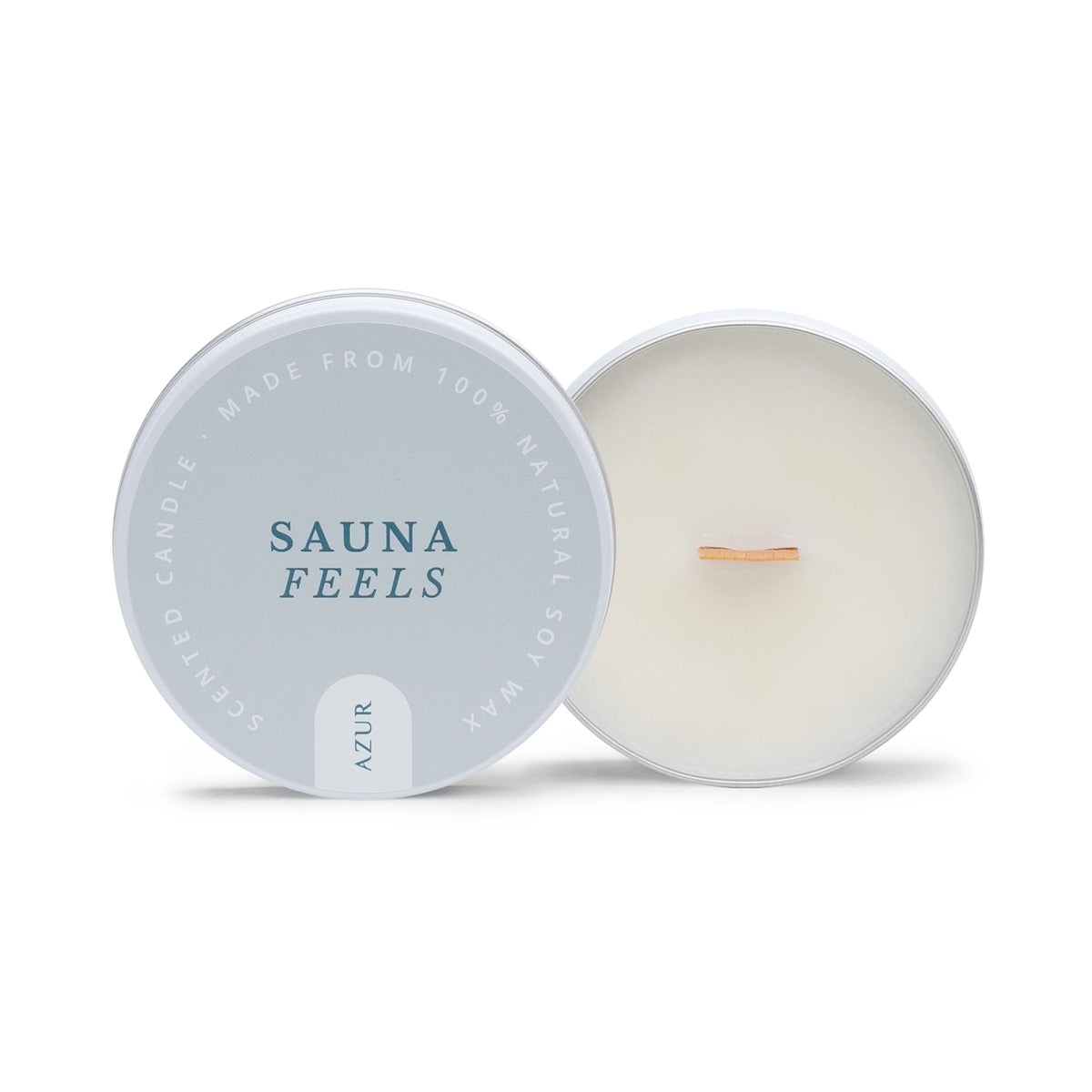 AZUR - SAUNA-GEFÜHL Duftkerze Dose 75ml