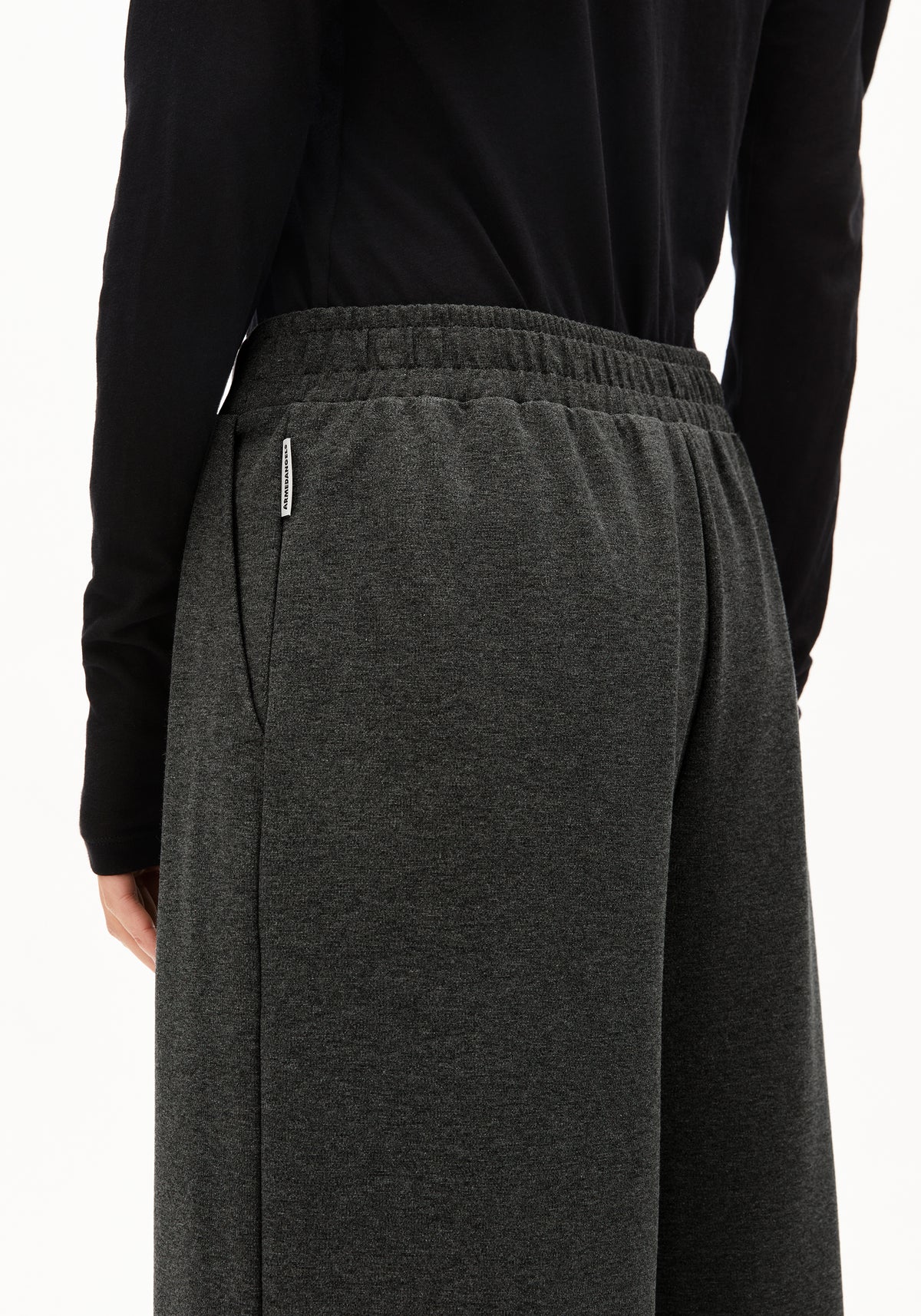 Armedangels - HIMAARI Hose Jersey steel melange - WERTE FREUNDE