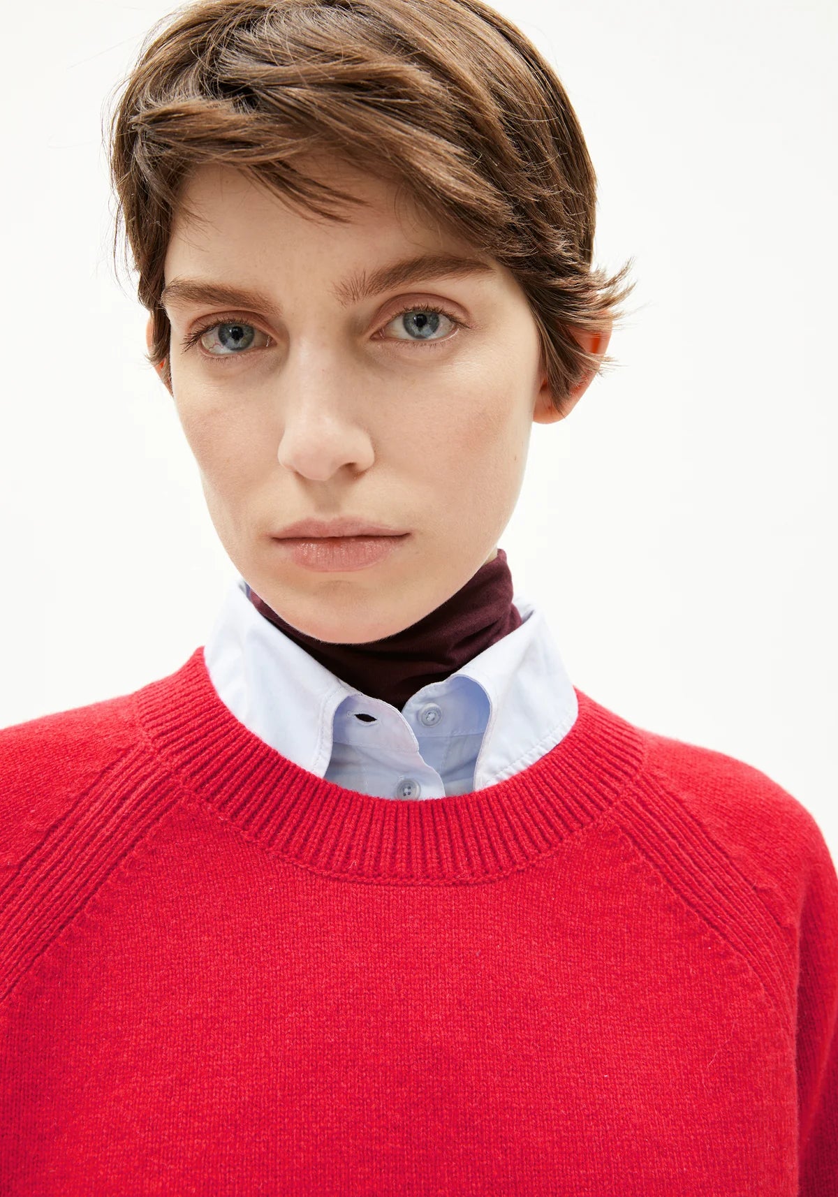 Armedangels - LILIRIAA REGLANA Strick Pullover candy apple - WERTE FREUNDE