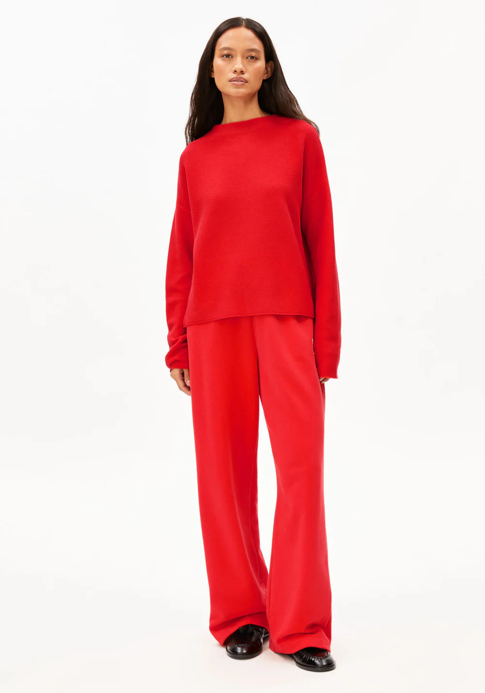 Armedangels - MERINAA STRICKPULLOVER mars red - WERTE FREUNDE