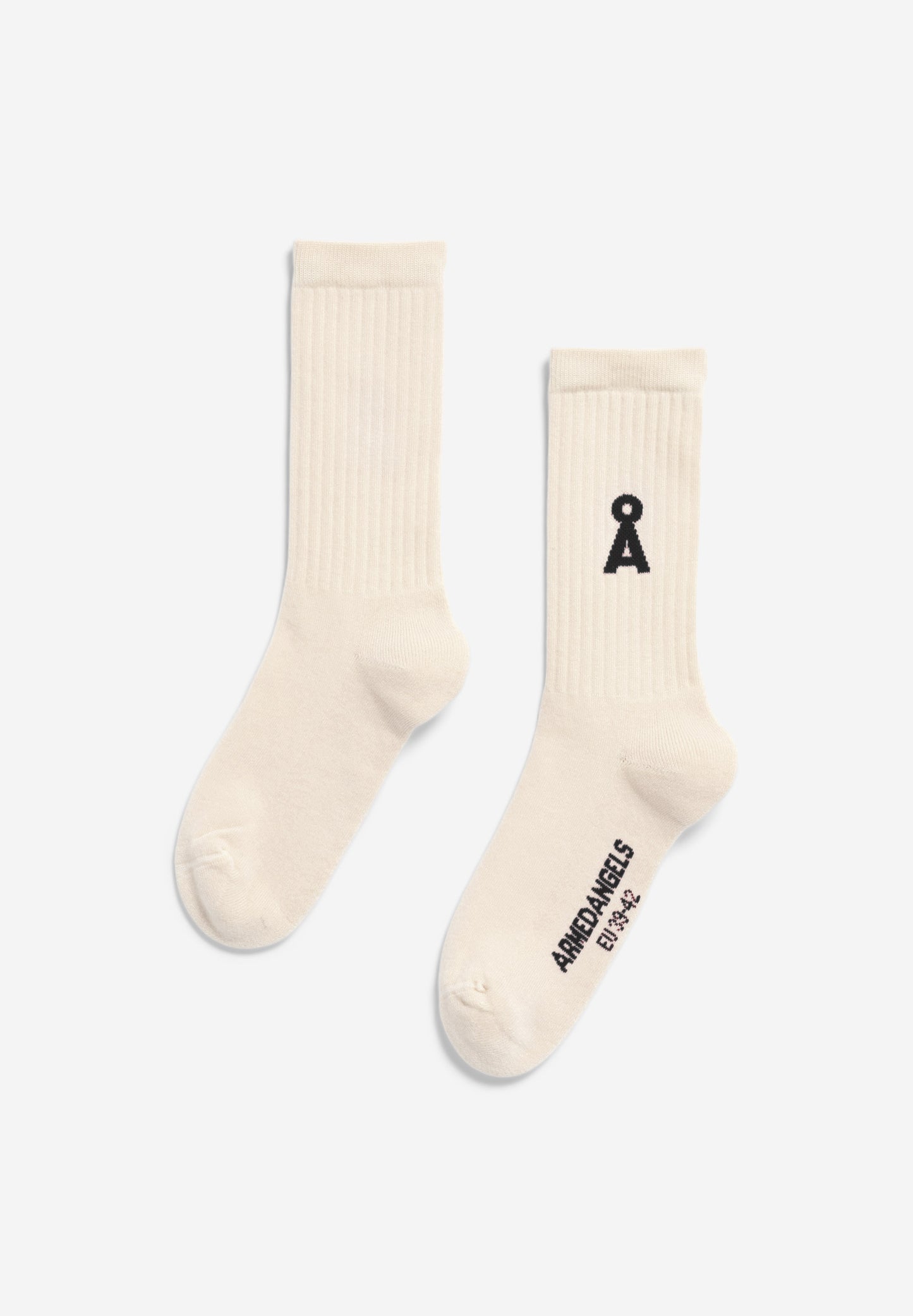 Armedangels - SAAMUS BOLD Accessoires Socken oatmilk-black - WERTE FREUNDE