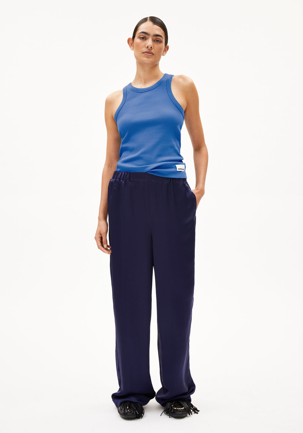 Armedangels - KANITAA Jersey Shirts Top dark morning - WERTE FREUNDE