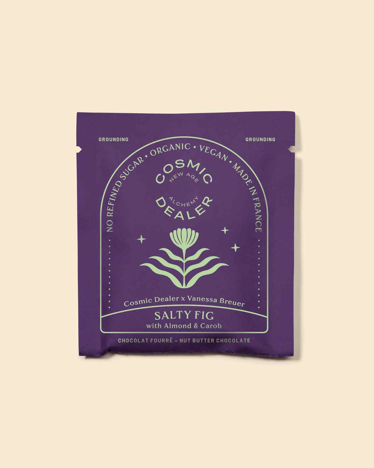 Cosmic Dealer - Nut Butter Chocolate Salty Fig and Carob 20g - limitiert - WERTE FREUNDE
