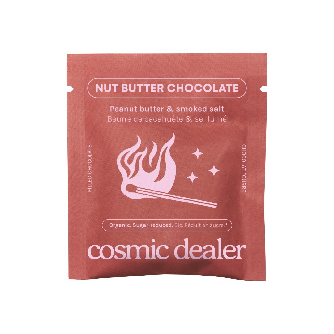Cosmic Dealer - Nut Butter Chocolate Peanut butter and Smoked Salt 20g - WERTE FREUNDE