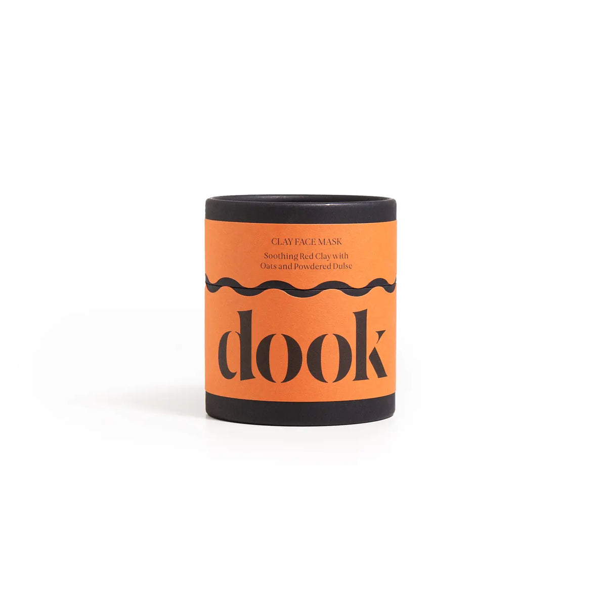 dook -Beruhigende Tonmaske mit roter Tonerde, Hafer und Dulse 80g - WERTE FREUNDE