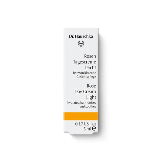 Dr. Hauschka - Rosen Tagescreme leicht Probiergröße 5 ml - WERTE FREUNDE